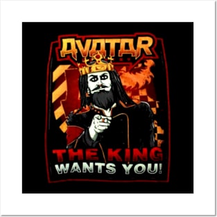 AVATAR THE KING WANT YOU MERCH VTG Posters and Art